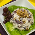 Turkey, Red Grapes and Walnut Salad – Great for Lunch or Picnics!