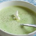 Quick Spring Pea Soup (in the Winter)